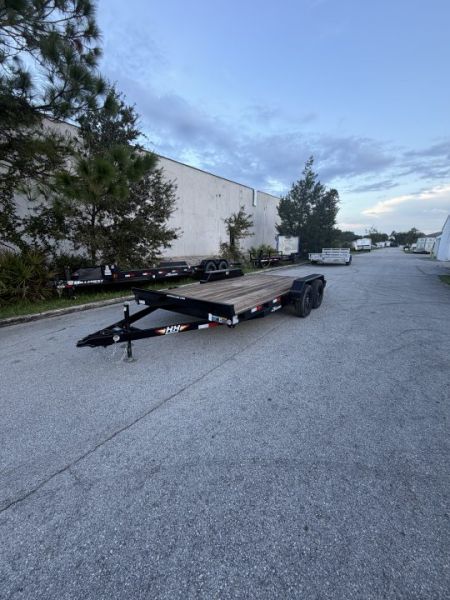 New 2027 H&H Trailers 7K 7X16 (14+2) Car Hauler
