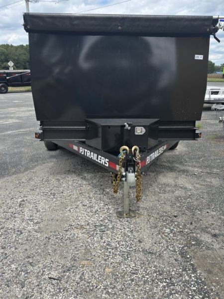 New 2027 PJ Trailers 24709 D7 14' 4' sides Dump Trailer