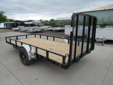New 2027 PJ Trailers 77"x14ft 5200# Axle Utility Trailer