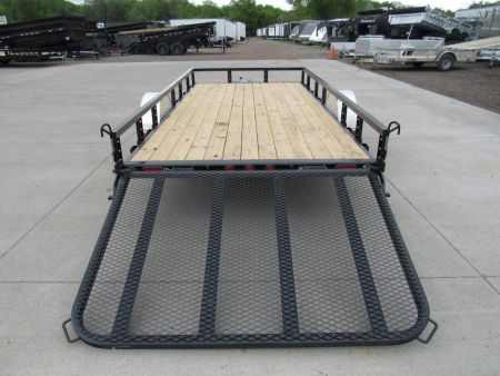 New 2027 PJ Trailers 77"x14ft 5200# Axle Utility Trailer