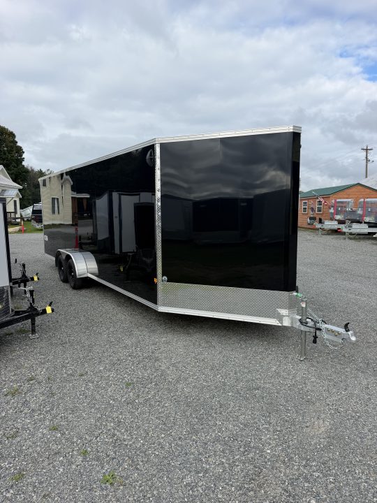 New 7x24 E-Z Hauler XLT PRO ENCLOSED Snowmobile Trailer