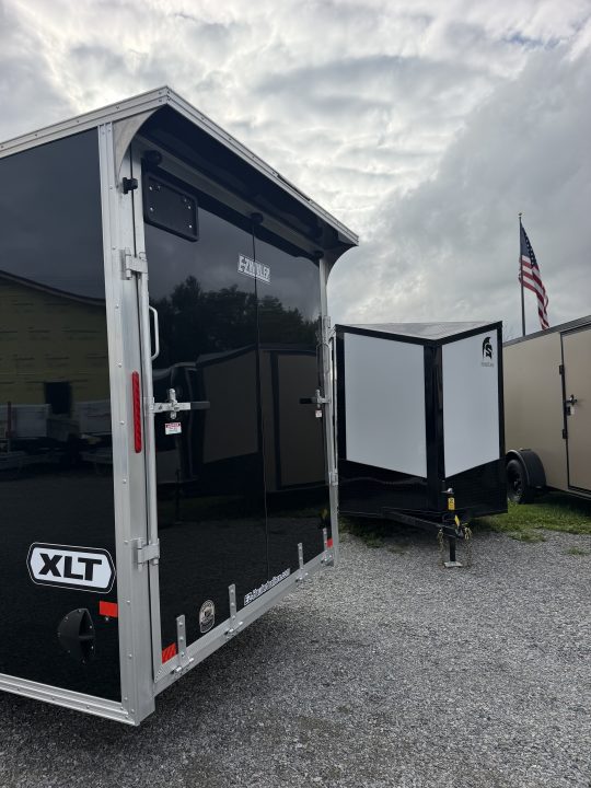 New 7x24 E-Z Hauler XLT PRO ENCLOSED Snowmobile Trailer