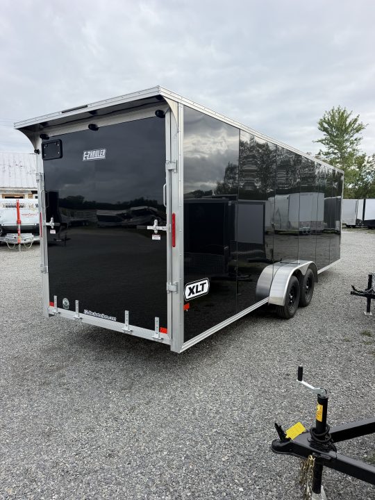 New 7x24 E-Z Hauler XLT PRO ENCLOSED Snowmobile Trailer
