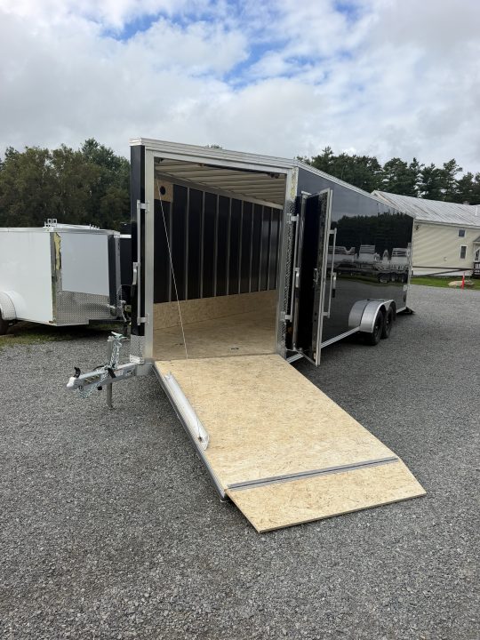 New 7x24 E-Z Hauler XLT PRO ENCLOSED Snowmobile Trailer