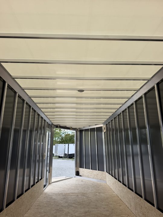 New 7x24 E-Z Hauler XLT PRO ENCLOSED Snowmobile Trailer