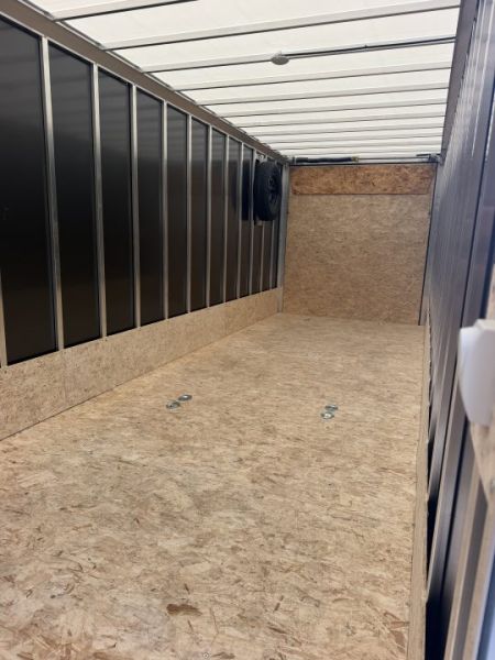 New 7x24 E-Z Hauler XLT PRO ENCLOSED Snowmobile Trailer