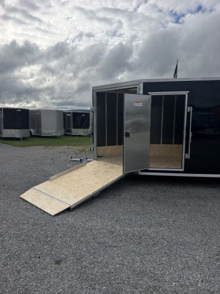 New 7x24 E-Z Hauler XLT PRO ENCLOSED Snowmobile Trailer