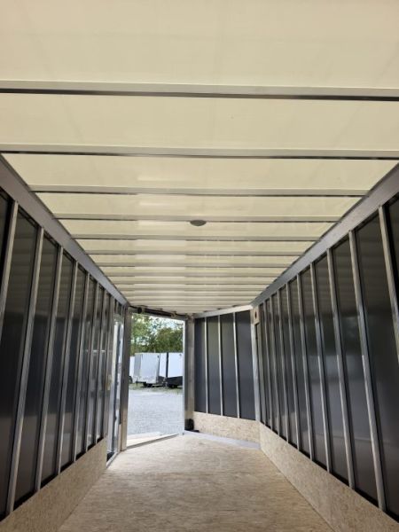 New 7x24 E-Z Hauler XLT PRO ENCLOSED Snowmobile Trailer