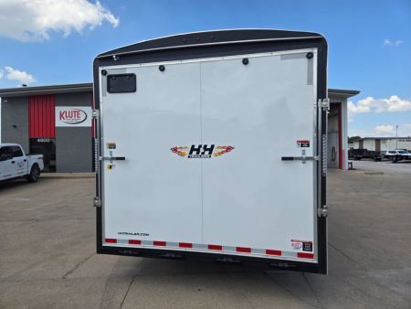 New 2027 H&H Trailers 8.5x20 HH Series Round Top V-Nose 14K Cargo / Enclosed Trailer