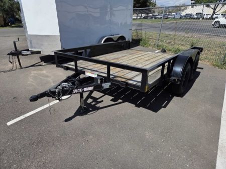 Used 2024 Buck Dandy 7 x 10 Utility Trailer