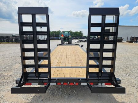 Used USED 2026 Load Trail 83X22 TANDEM 14K EQUIPMENT HAULER W/6" I-BEAM FRAME FULL TONGUE BOX & WIDE STANDUPS