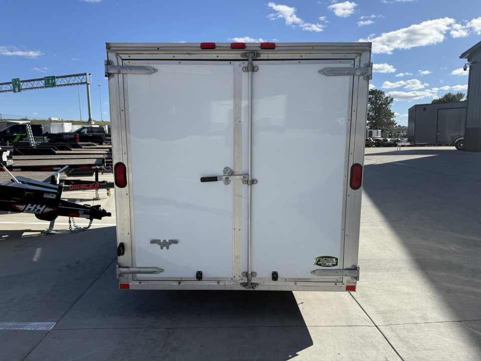 Used 2009 Lightning 6x12+v nose rear ramp Cargo / Enclosed Trailer