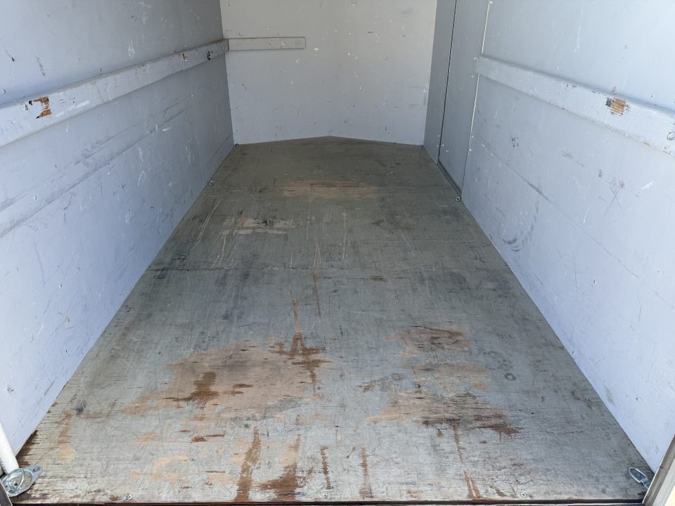 Used 2009 Lightning 6x12+v nose rear ramp Cargo / Enclosed Trailer