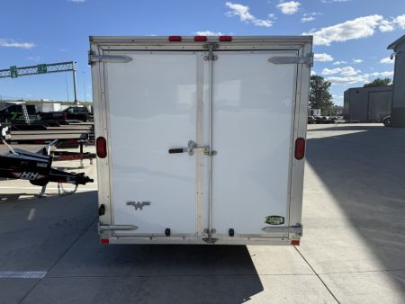 Used 2009 Lightning 6x12+v nose rear ramp Cargo / Enclosed Trailer