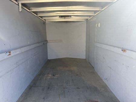 Used 2009 Lightning 6x12+v nose rear ramp Cargo / Enclosed Trailer
