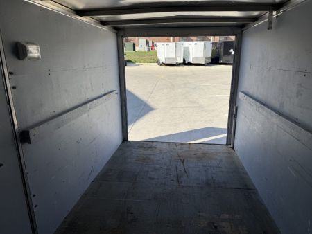 Used 2009 Lightning 6x12+v nose rear ramp Cargo / Enclosed Trailer