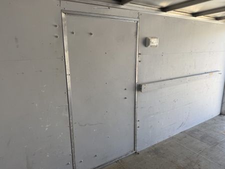 Used 2009 Lightning 6x12+v nose rear ramp Cargo / Enclosed Trailer