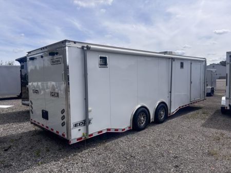 Used 2017 Haulmark 28 FT EDGE ENCLOSED Car / Racing Trailer