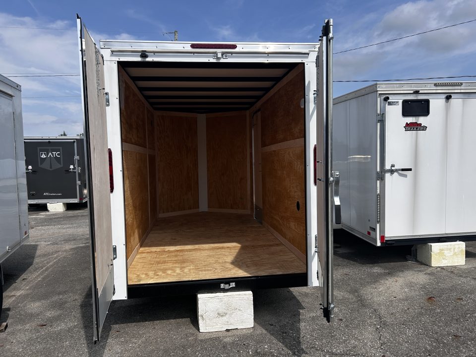 New 2027 Homesteader Trailer 6 X 12 FT INTREPID CARGO TRAILER BARN DOOR 6 FT 6 IN INT HT