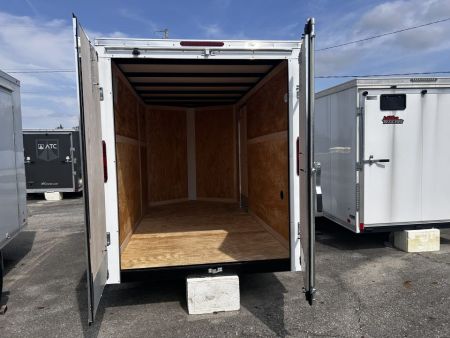 New 2027 Homesteader Trailer 6 X 12 FT INTREPID CARGO TRAILER BARN DOOR 6 FT 6 IN INT HT