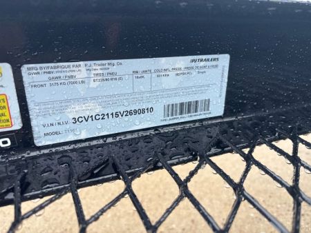 New 2027 PJ Trailers T1J1671BDTK Utility Trailer