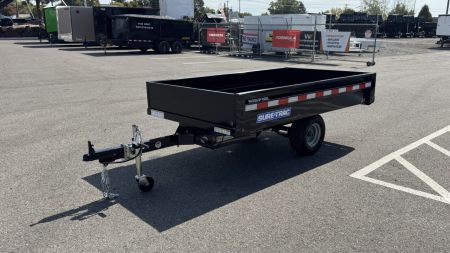 New 2026 Sure-Trac 4.5 x 8 Utility Dump 3K Dump Trailer