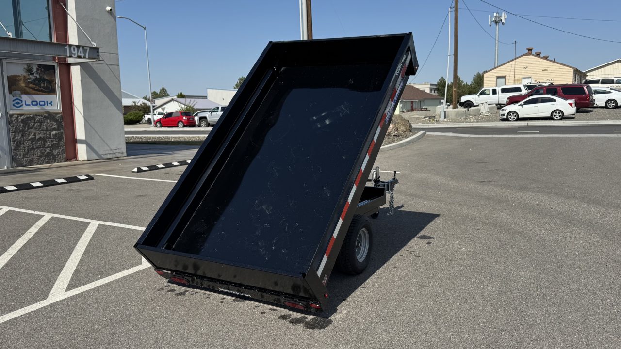 New 2026 Sure-Trac 4.5 x 8 Utility Dump 3K Dump Trailer