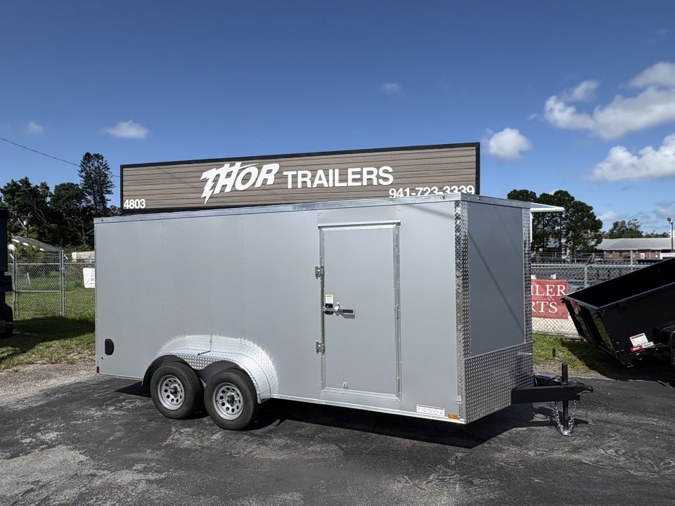 New 2027 Anvil 7X14 TA V POLYCORE WITH RAMP Cargo / Enclosed Trailer
