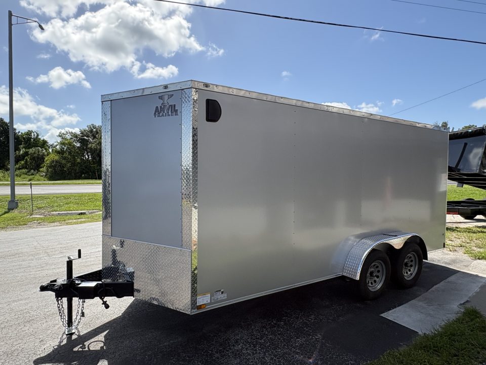 New 2027 Anvil 7X14 TA V POLYCORE WITH RAMP Cargo / Enclosed Trailer