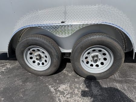 New 2027 Anvil 7X14 TA V POLYCORE WITH RAMP Cargo / Enclosed Trailer