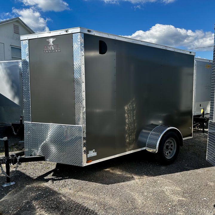 New 2027 Anvil 6X10 SA V-NOSE WITH RAMP Cargo / Enclosed Trailer