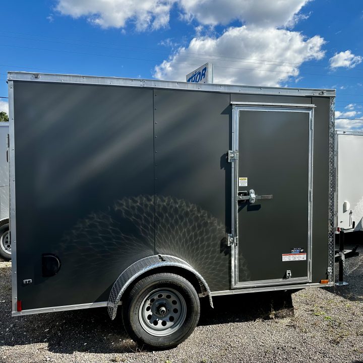 New 2027 Anvil 6X10 SA V-NOSE WITH RAMP Cargo / Enclosed Trailer