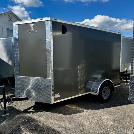 New 2027 Anvil 6X10 SA V-NOSE WITH RAMP Cargo / Enclosed Trailer