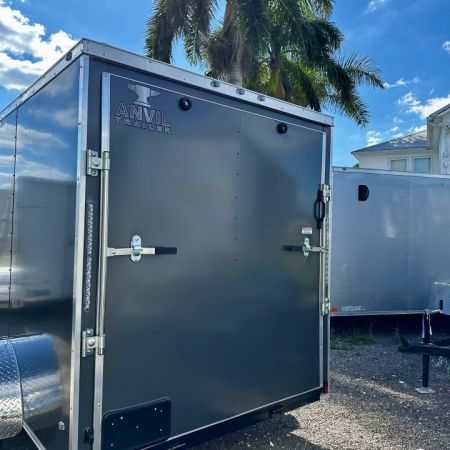 New 2027 Anvil 6X10 SA V-NOSE WITH RAMP Cargo / Enclosed Trailer