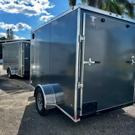 New 2027 Anvil 6X10 SA V-NOSE WITH RAMP Cargo / Enclosed Trailer