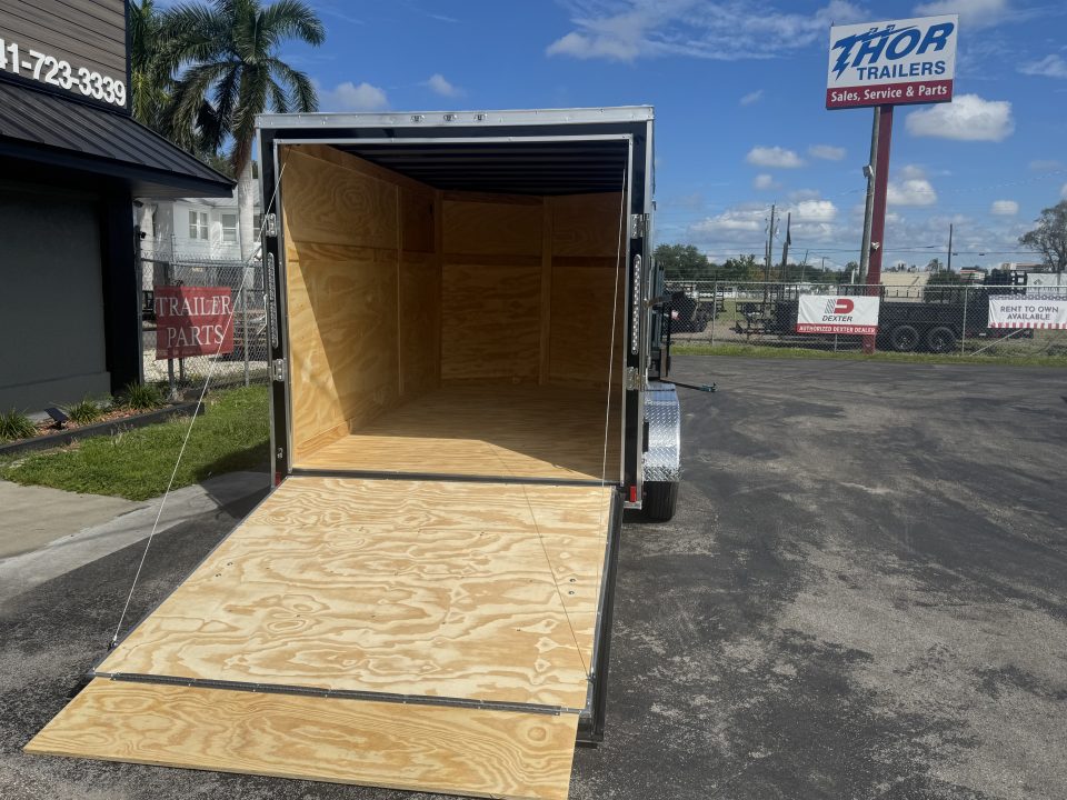 New 2027 Anvil 7X12 TA V-NOSE WITH RAMP Cargo / Enclosed Trailer POLYCORE