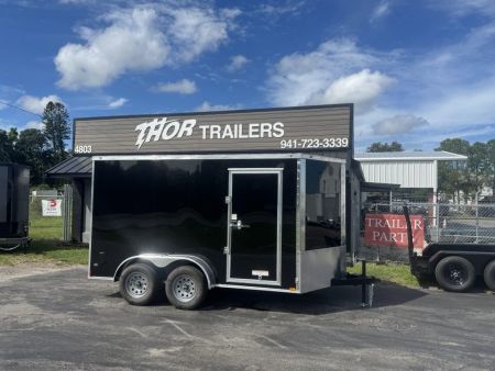 New 2027 Anvil 7X12 TA V-NOSE WITH RAMP Cargo / Enclosed Trailer POLYCORE