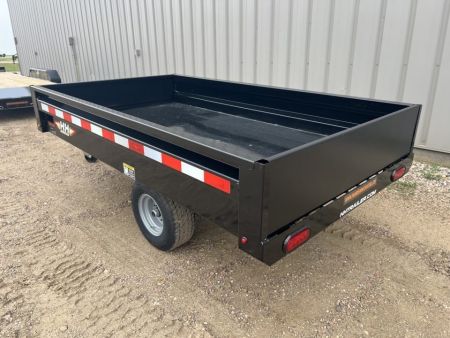 New 2026 H&H Trailers 8' Homeowner / UTV Dump Trailer
