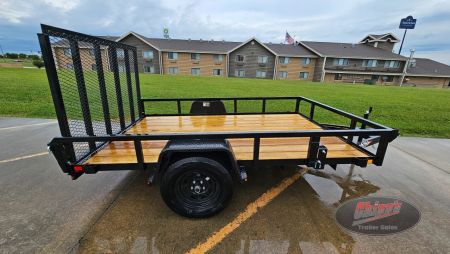 New 2027 H&H Trailers 76x10 Rail Side Utility Trailer