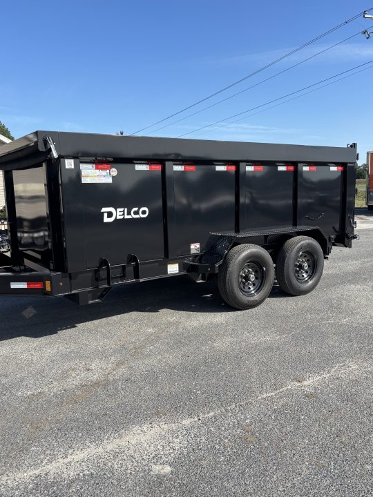 New 2025 Delco Trailers 82X14 Dump Trailer