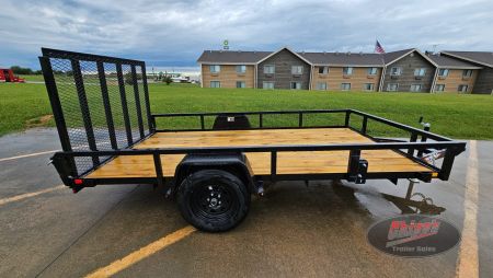 New 2027 H&H Trailers 76x12 Rail Side Utility Trailer