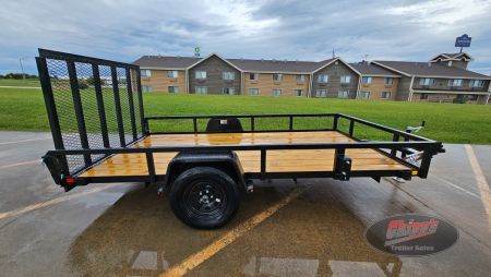 New 2027 H&H Trailers 76x12 Rail Side Utility Trailer