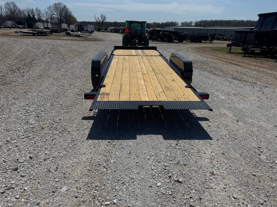 New 2027 Big Tex Trailers 14TL TANDEM GRAVITY TILT W/ 4' STATIONARY & 16" TILT DECKS/ 80X20