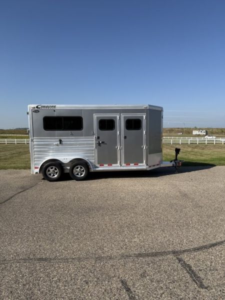 Used 2021 Cimarron Trailers 2H Straight Load BP Horse Trailer