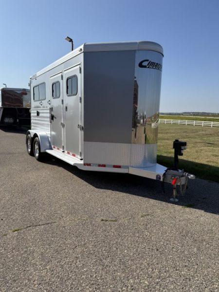 Used 2021 Cimarron Trailers 2H Straight Load BP Horse Trailer