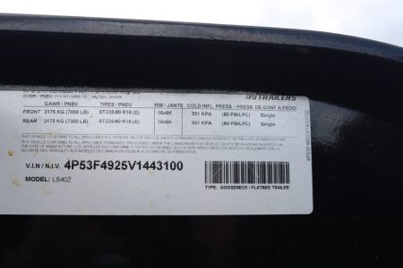 New 2027 8.5X40 PJ Gooseneck Equipment Trailer