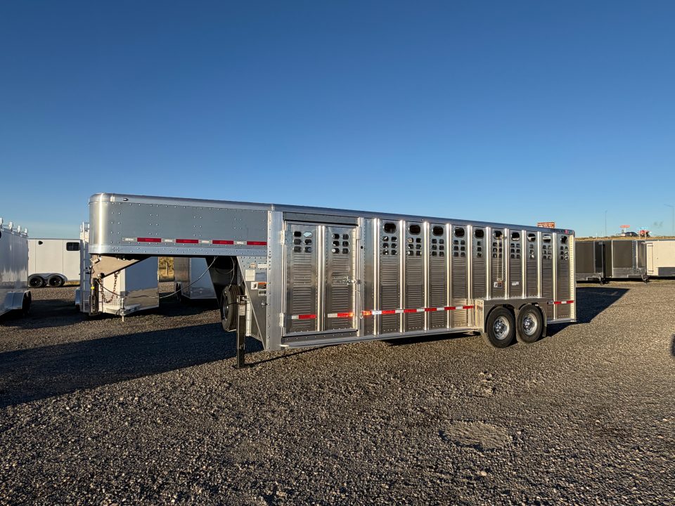 New 2027 Wilson Trailer Company 24' RANCH HAND Stock Trailer