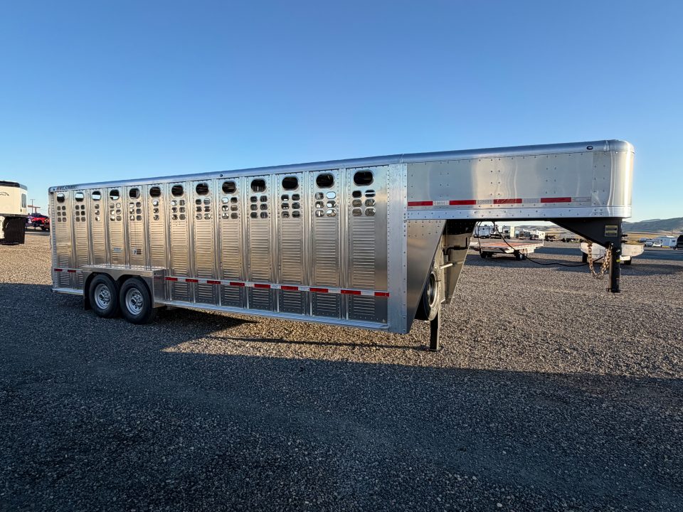 New 2027 Wilson Trailer Company 24' RANCH HAND Stock Trailer