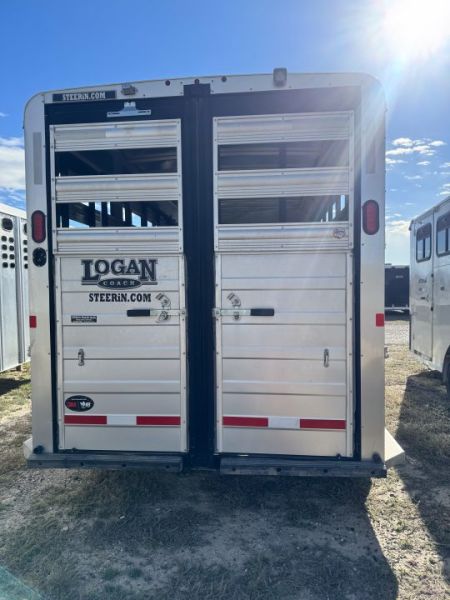 Used 2021 Logan Coach 4H Stock Combo Trailer