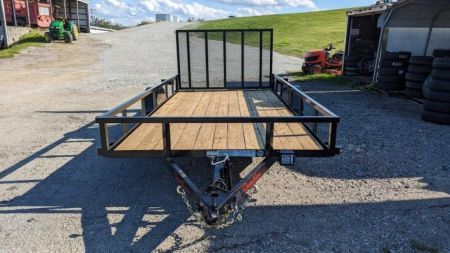 New 2027 Quality 7x14 PRO Heavy Single Axle Utility Trailer w/ Brakes